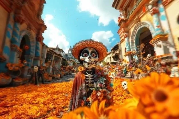 Le Día de Muertos⁚ Un Voyage à Travers le Temps et l’Esprit