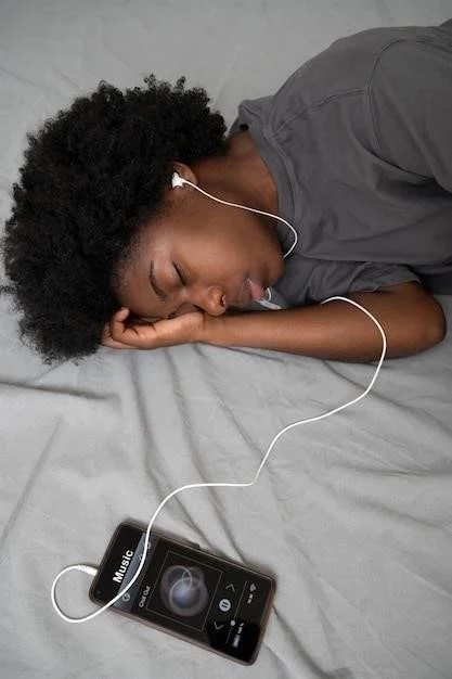 La Musique comme Médicament ⁚ Explorer le Pouvoir de la Musique pour Améliorer le Sommeil